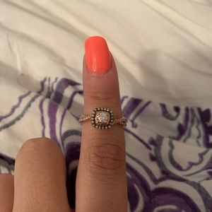 Rose Gold Engagement Ring